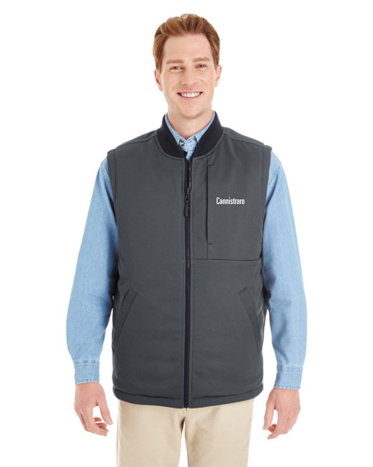 Harriton Adult Dockside Interactive Reversible Cold Vest M776 (JCC)