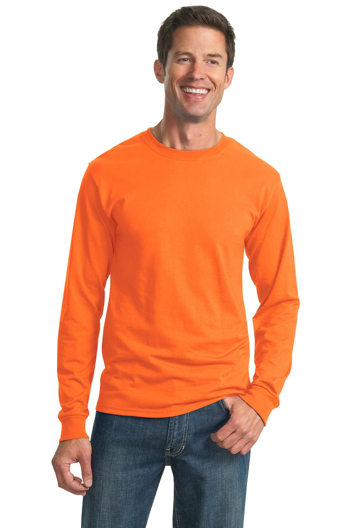 Jerzees® - Dri-Power® 50/50 Cotton/Poly Long Sleeve T-Shirt. 29LS
