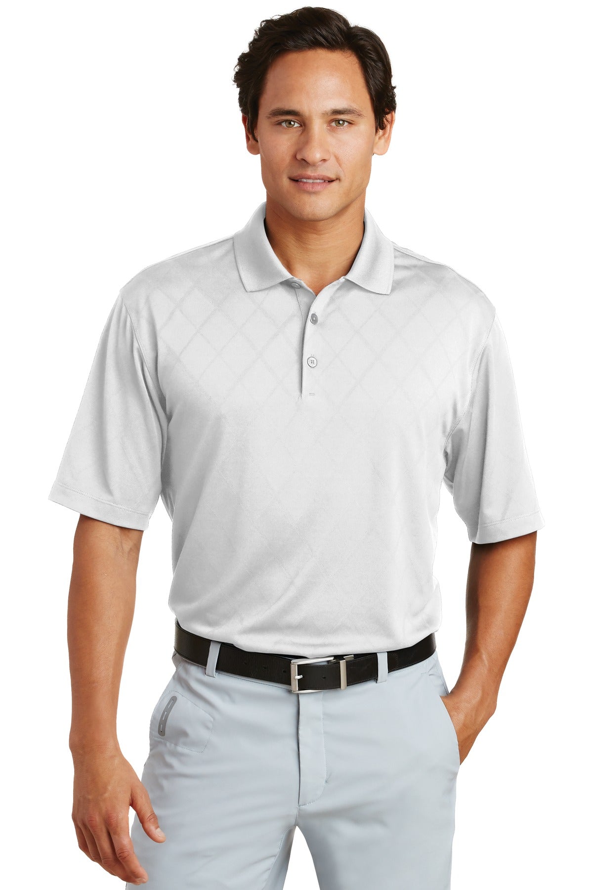 Nike Dri-FIT Cross-Over Texture Polo. 349899
