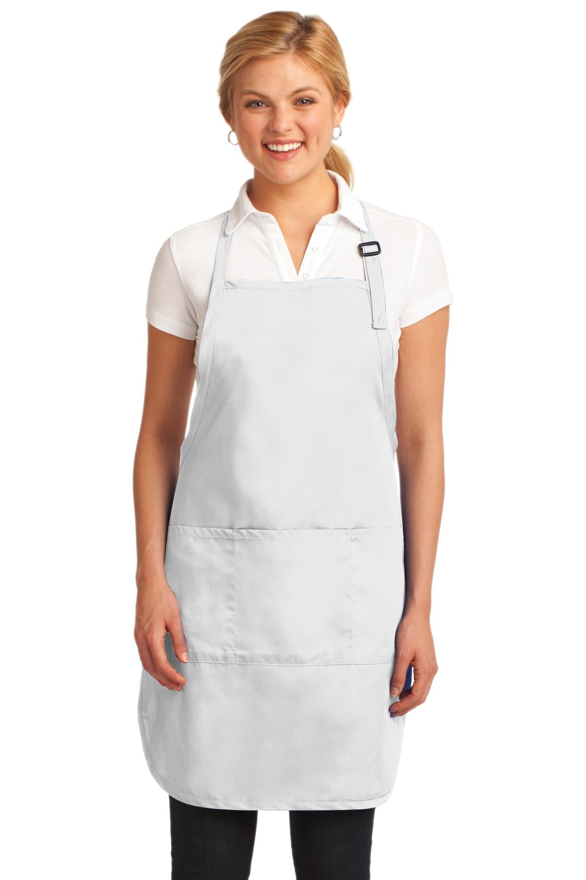 PA ® Easy Care Full-Length Apron with Stain Release. A703
