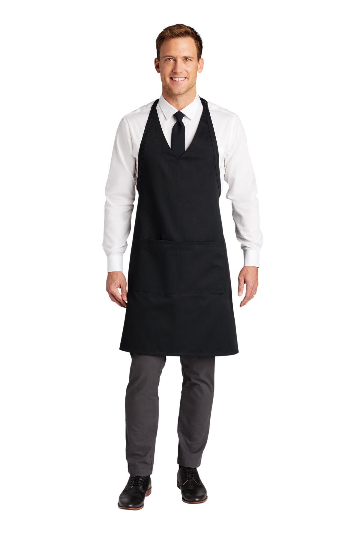 PA ® Easy Care Tuxedo Apron with Stain Release. A704