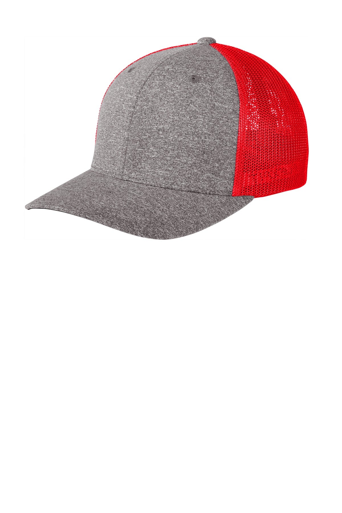 PA ® Flexfit ® Melange Mesh Back Trucker Cap C302