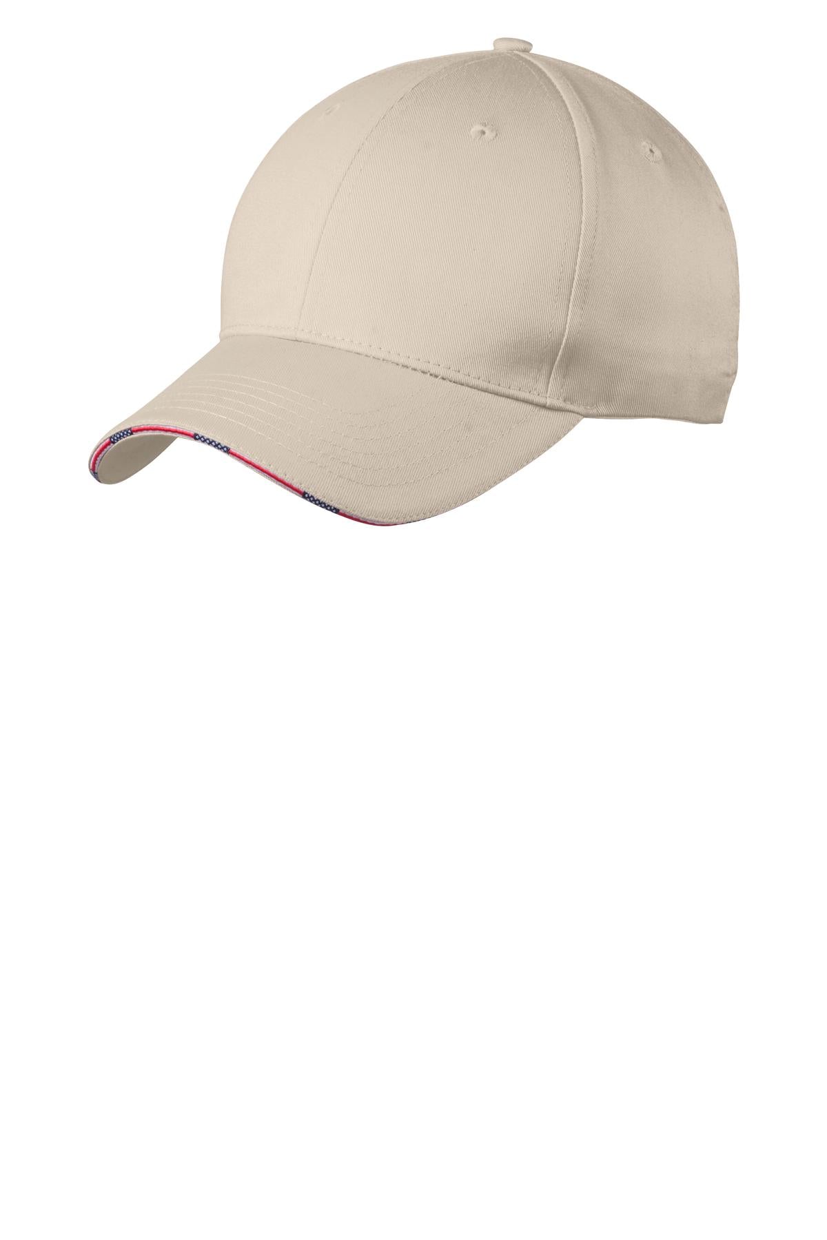 PA ® Americana Flag Sandwich Cap. C829