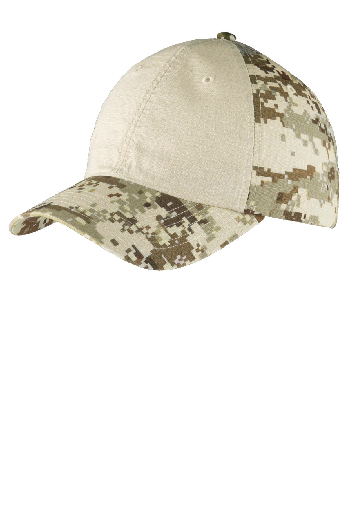 PA ® Colorblock Digital Ripstop Camouflage Cap. C926