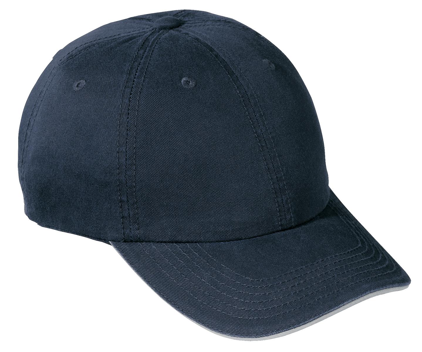 Port & Company ®Washed Twill Sandwich Bill Cap. CP79