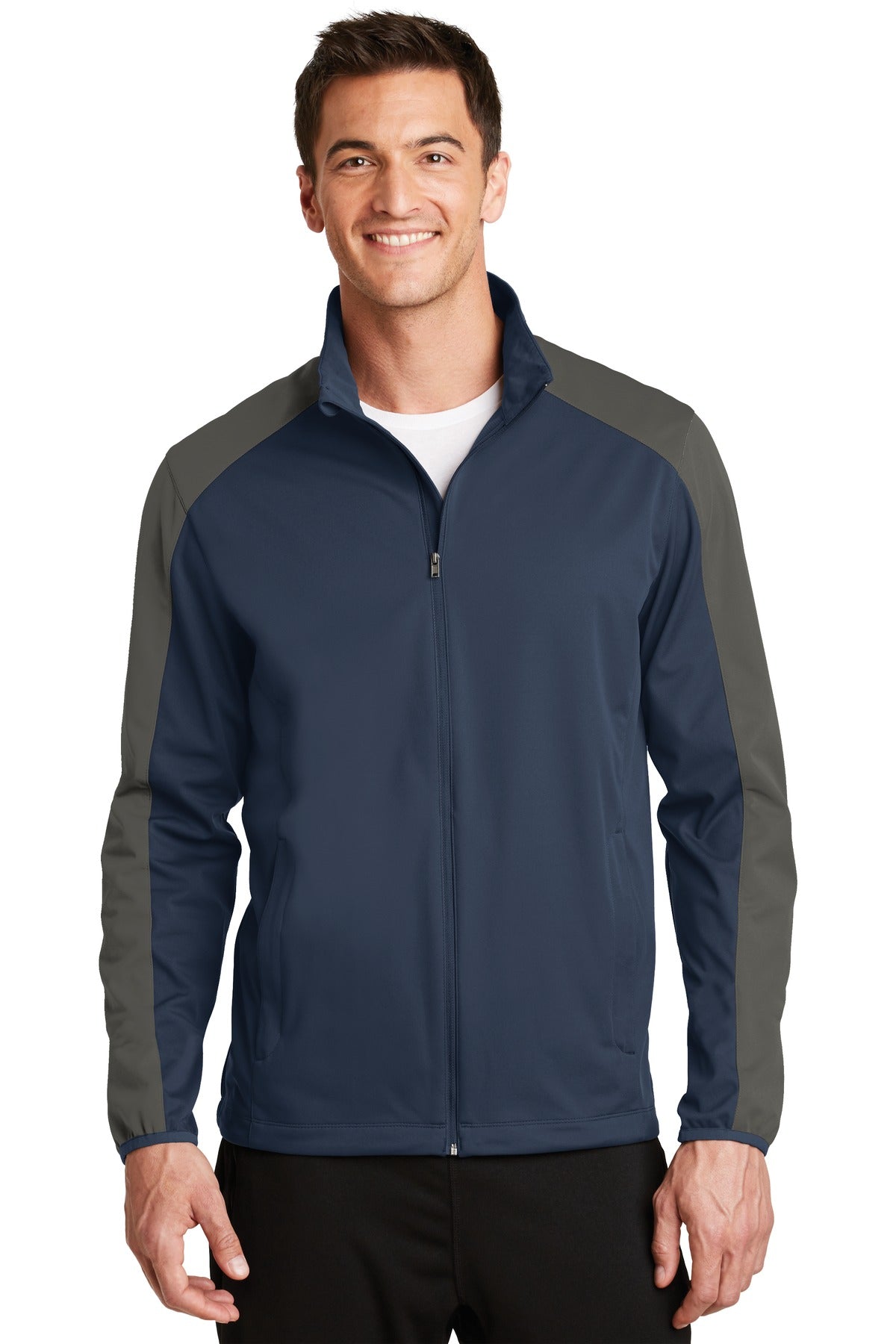 PA ® Active Colorblock Soft Shell Jacket. J718