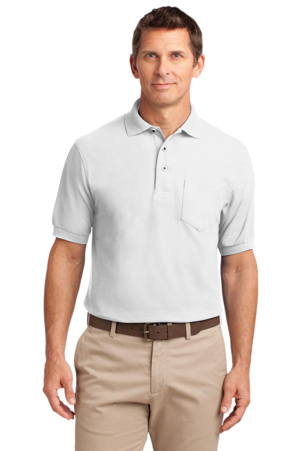 PA ® Silk Touch „¢ Polo with Pocket. K500P