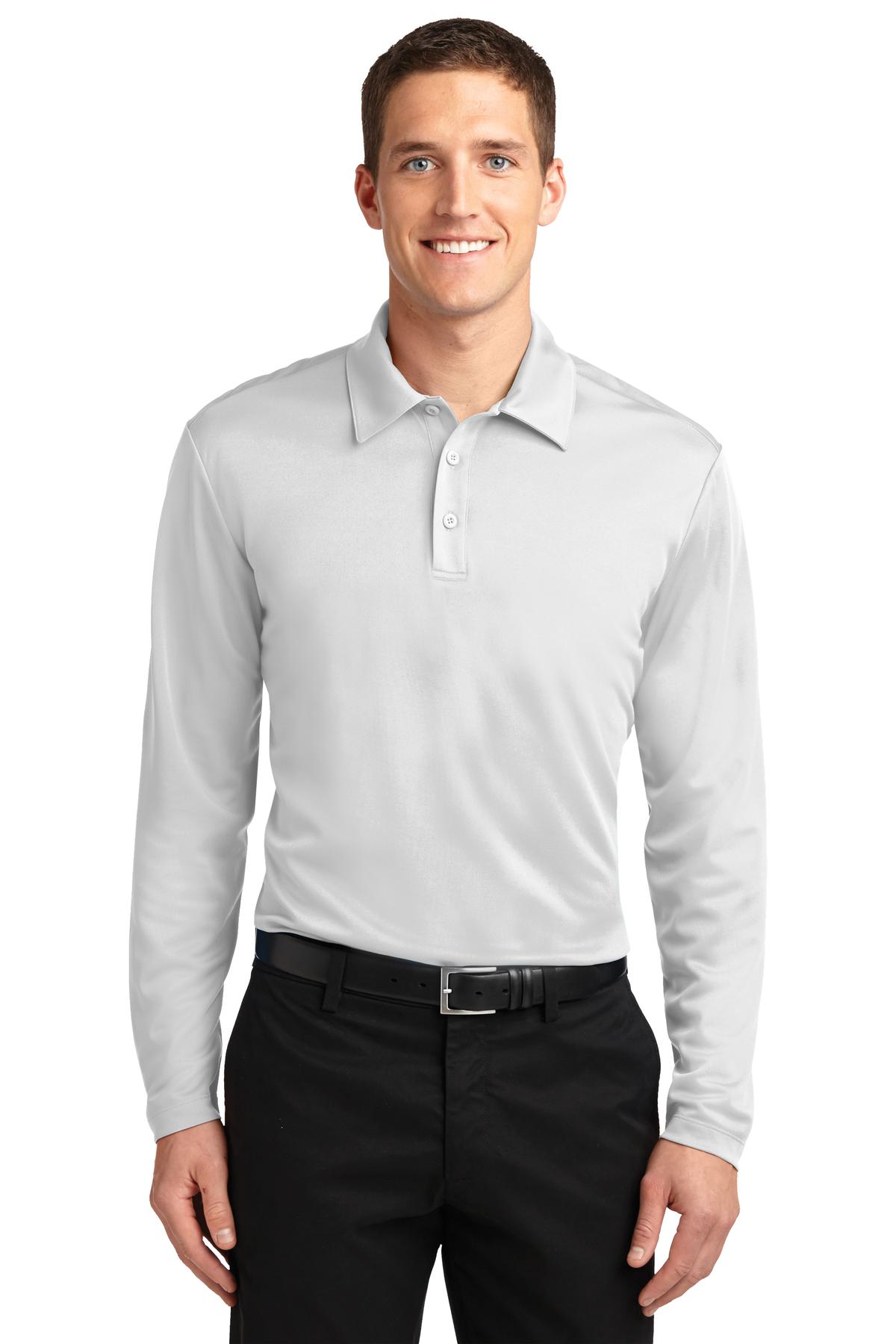 Port Authority ® Silk Touch „¢ Performance Long Sleeve Polo. K540LS