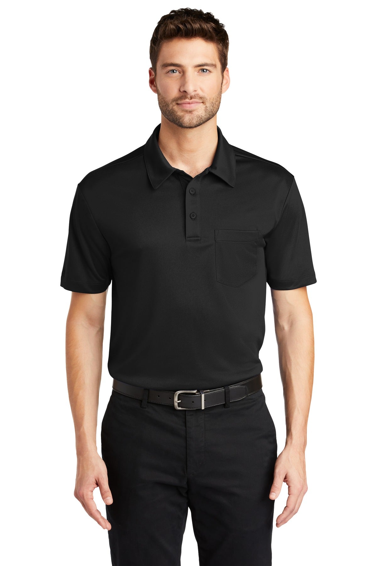 Port Authority® Silk Touch„¢ Performance Pocket Polo. K540P