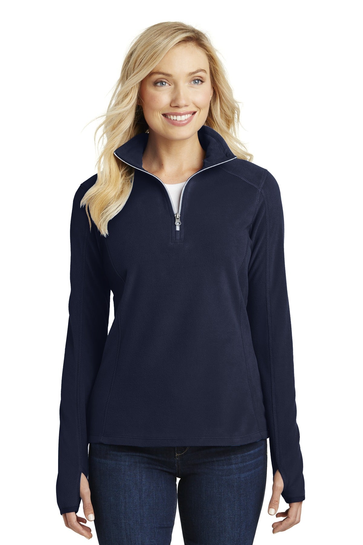 Port Authority ® Ladies Microfleece 1/2-Zip Pullover. L224