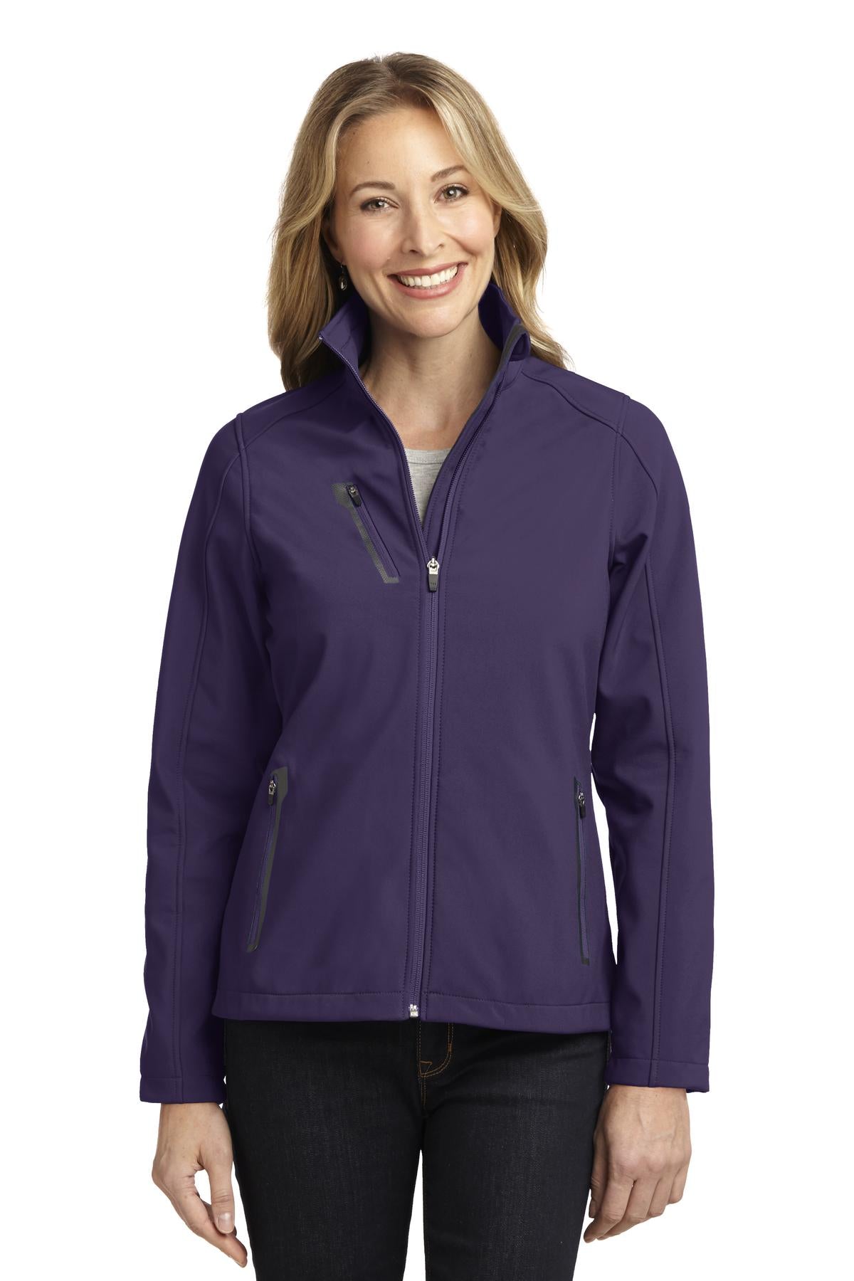 Port Authority ® Ladies Welded Soft Shell Jacket. L324
