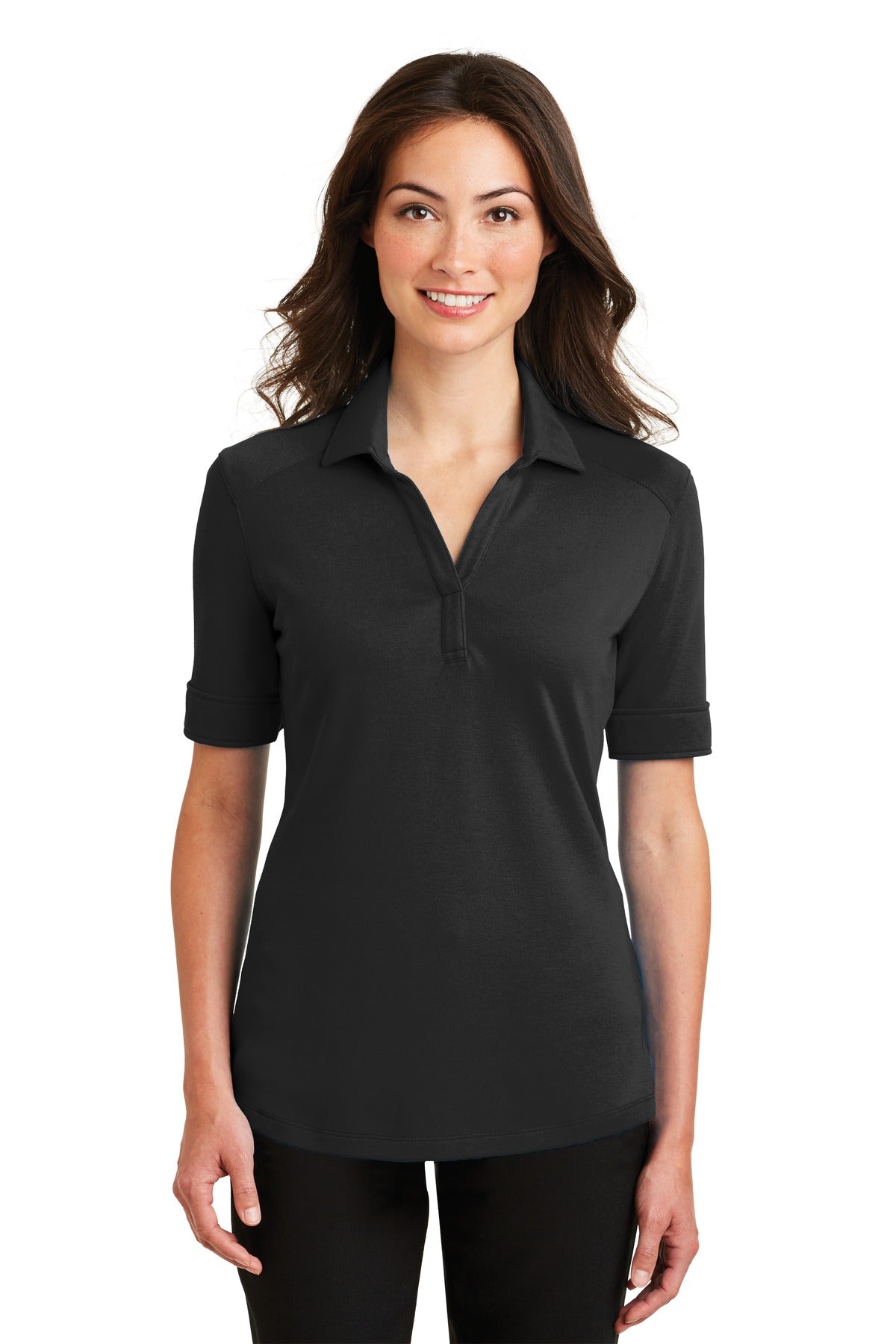 Port Authority ® Ladies Silk Touch „¢ Interlock Performance Polo. L5200