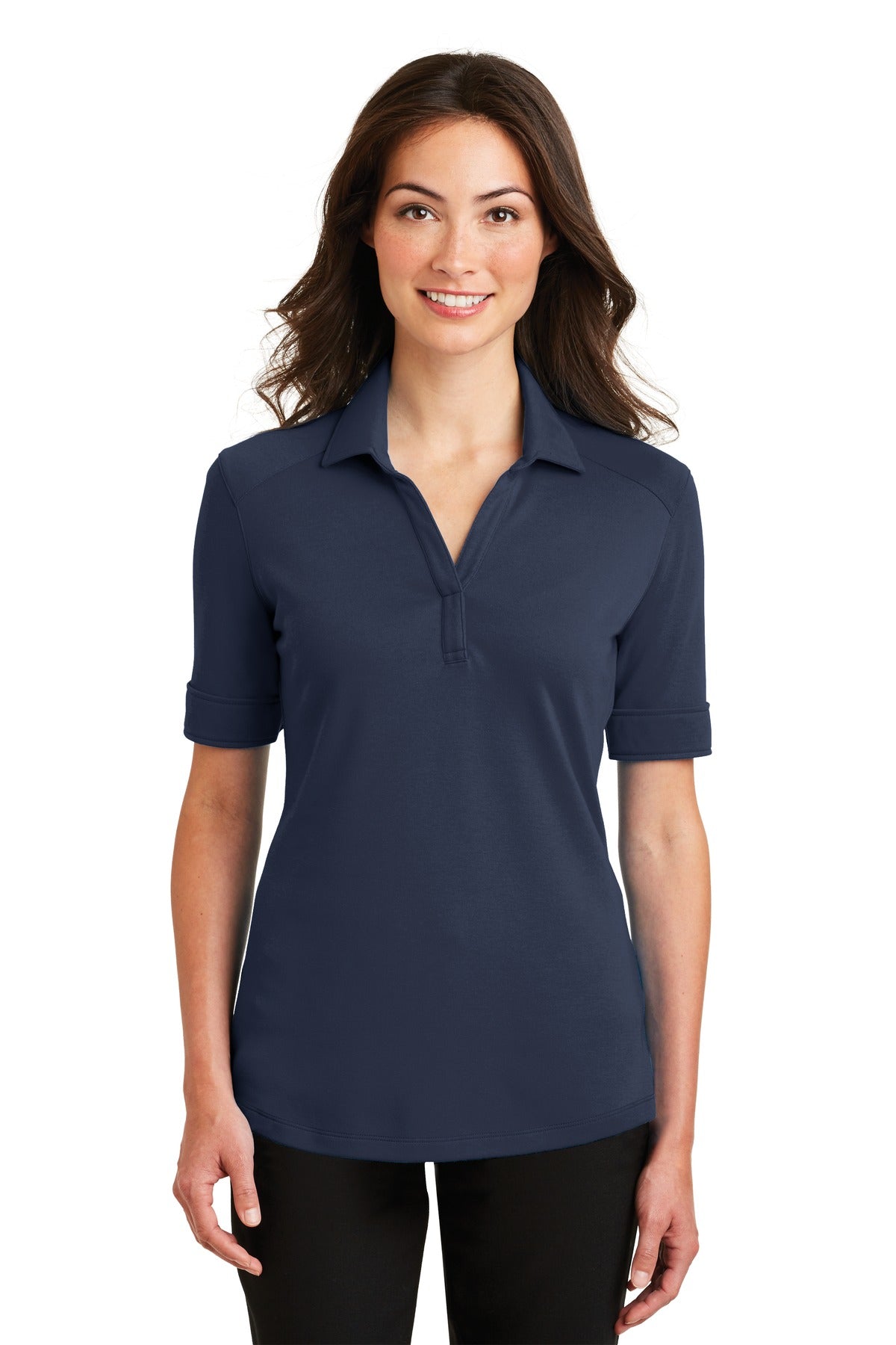 Port Authority ® Ladies Silk Touch „¢ Interlock Performance Polo. L5200