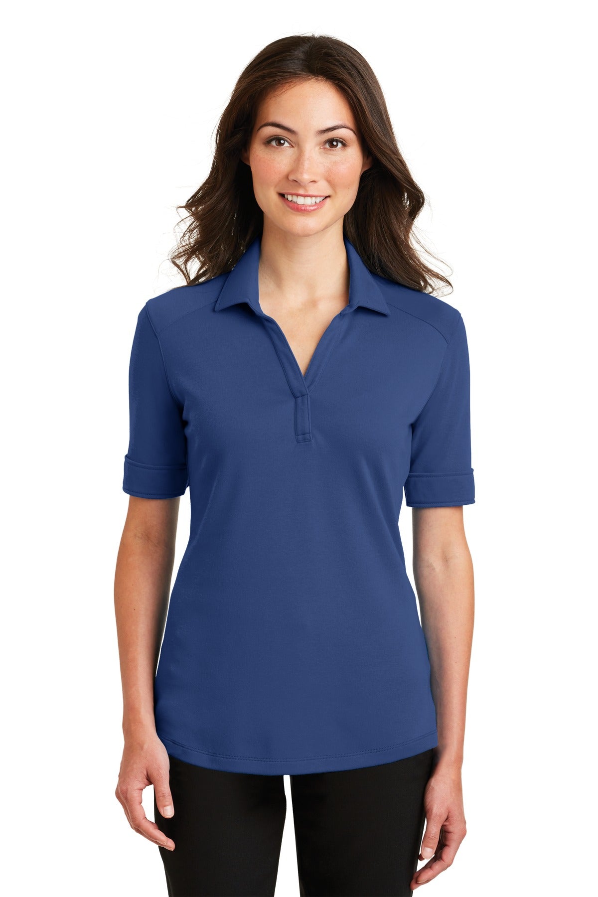 Port Authority ® Ladies Silk Touch „¢ Interlock Performance Polo. L5200