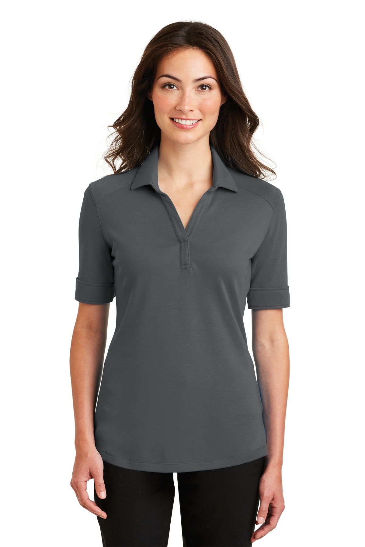 Port Authority ® Ladies Silk Touch „¢ Interlock Performance Polo. L5200