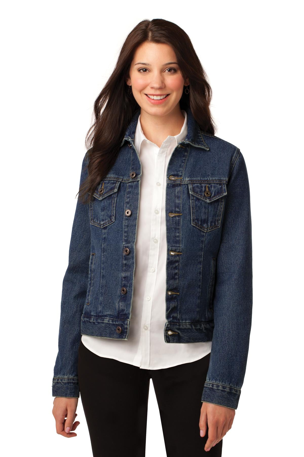 Port Authority ® Ladies Denim Jacket. L7620