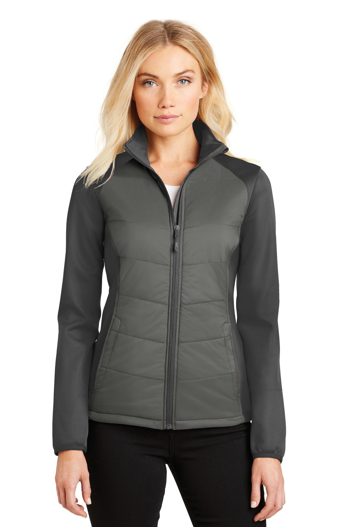 Port Authority ® Ladies Hybrid Soft Shell Jacket. L787