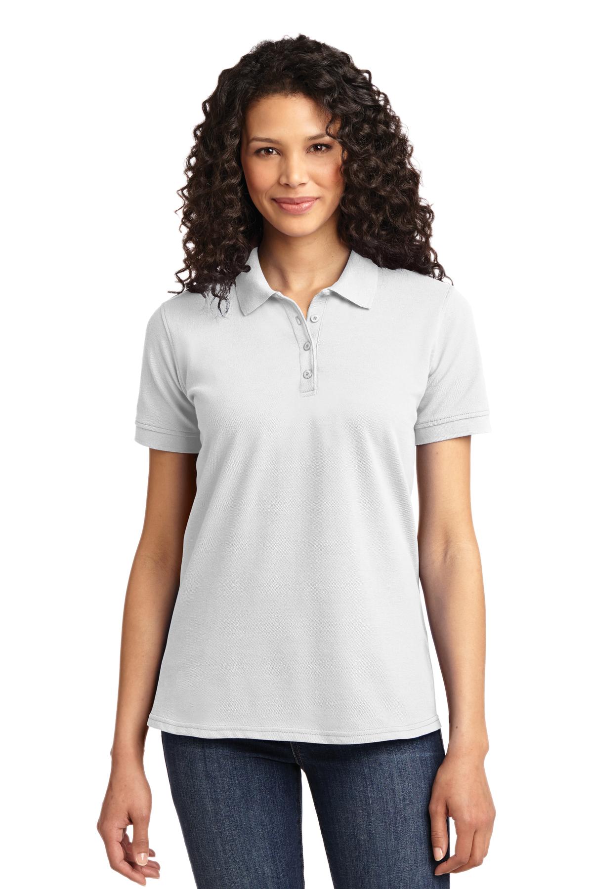 Port & Company ® Ladies Core Blend Pique Polo. LKP155