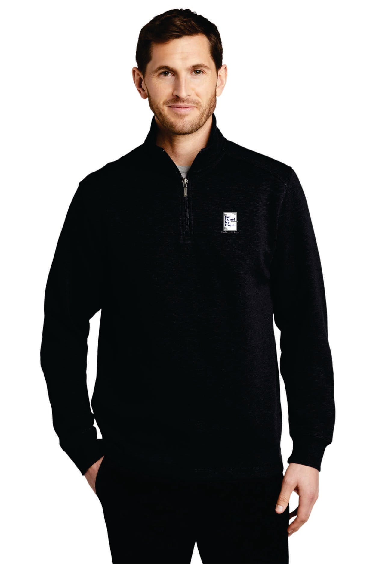 PA ® Slub Fleece 1/4-Zip Pullover. F295-NEICC