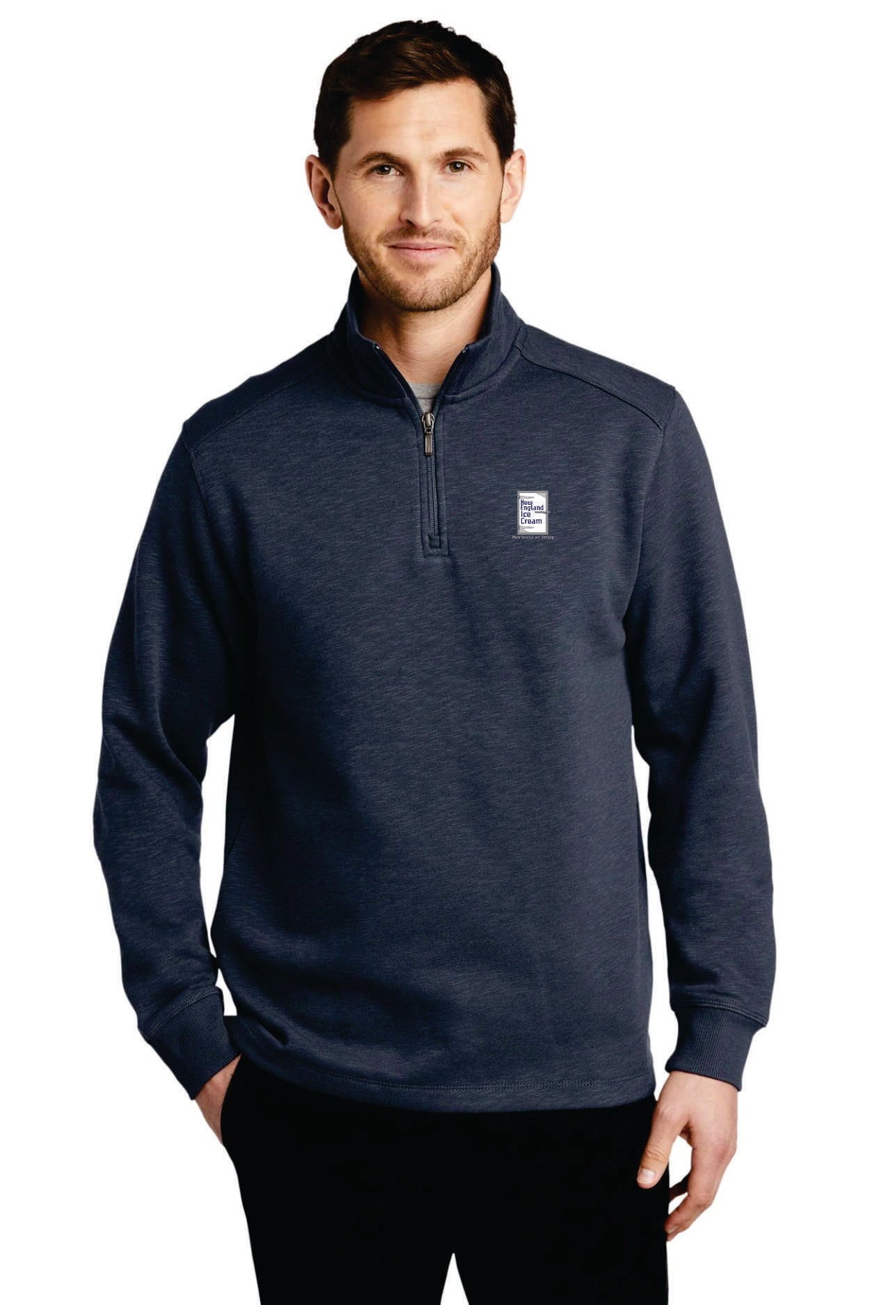 PA ® Slub Fleece 1/4-Zip Pullover. F295-NEICC