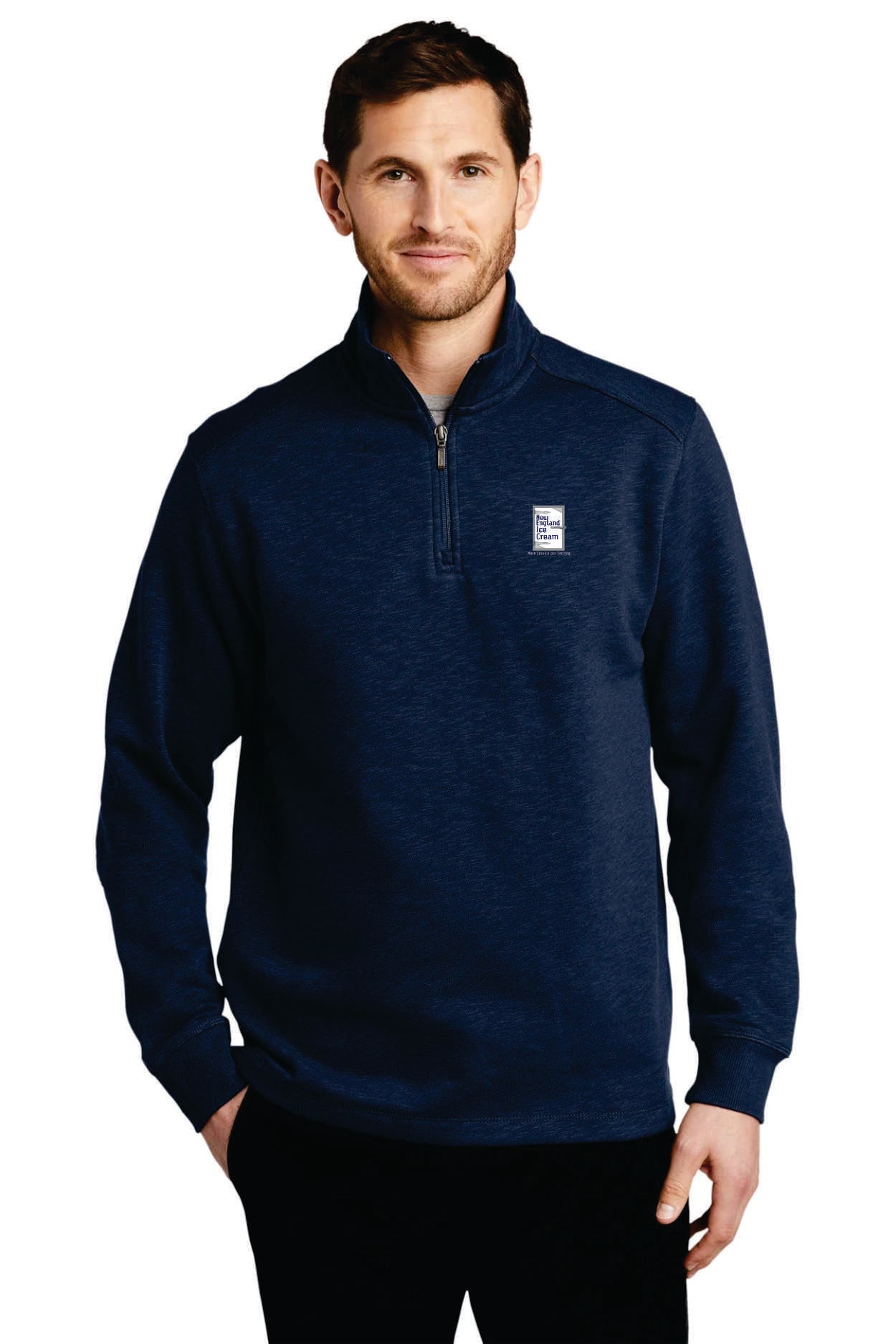 PA ® Slub Fleece 1/4-Zip Pullover. F295-NEICC