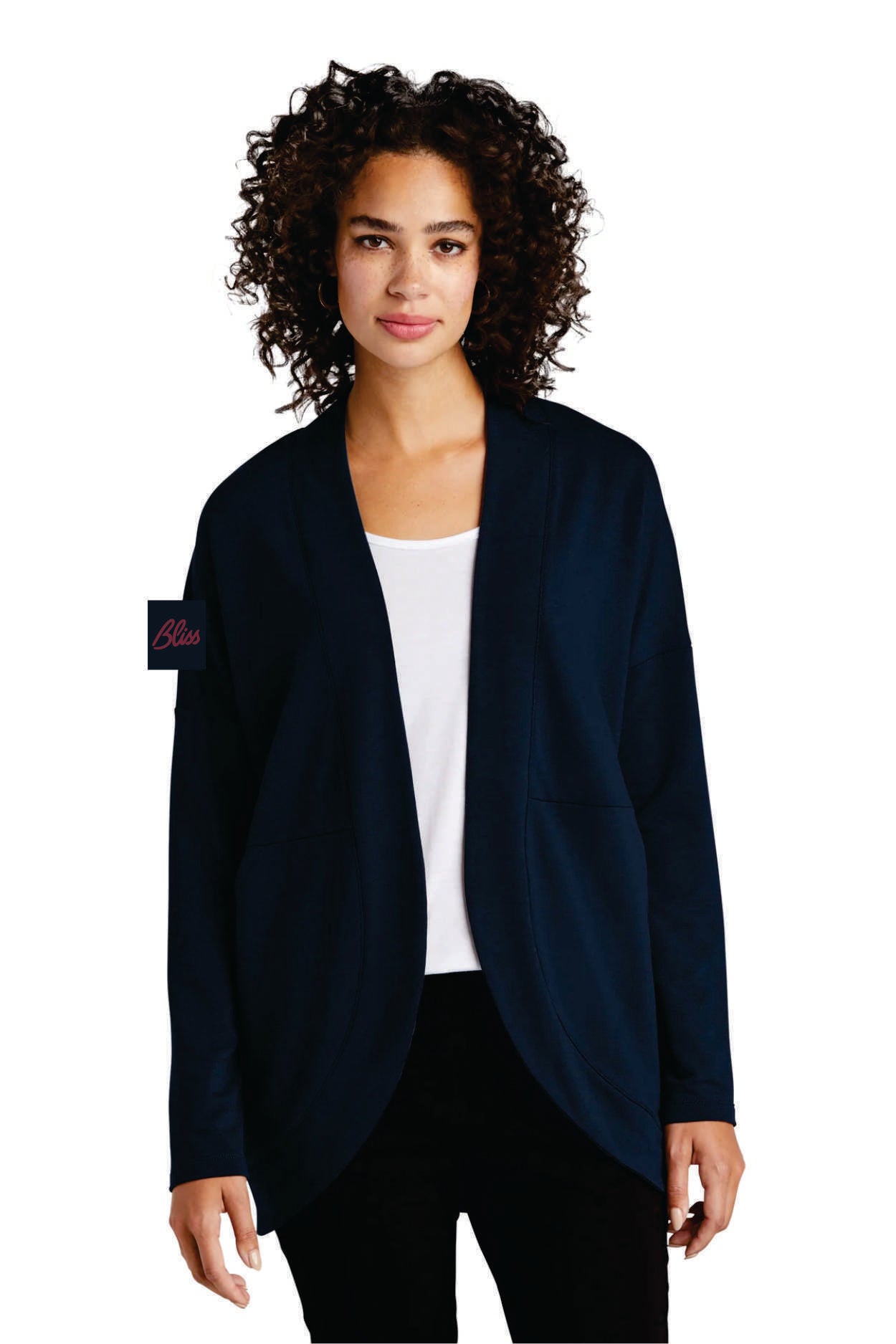 MERCER+METTLE Women's Stretch Open-Front Cardigan MM3015