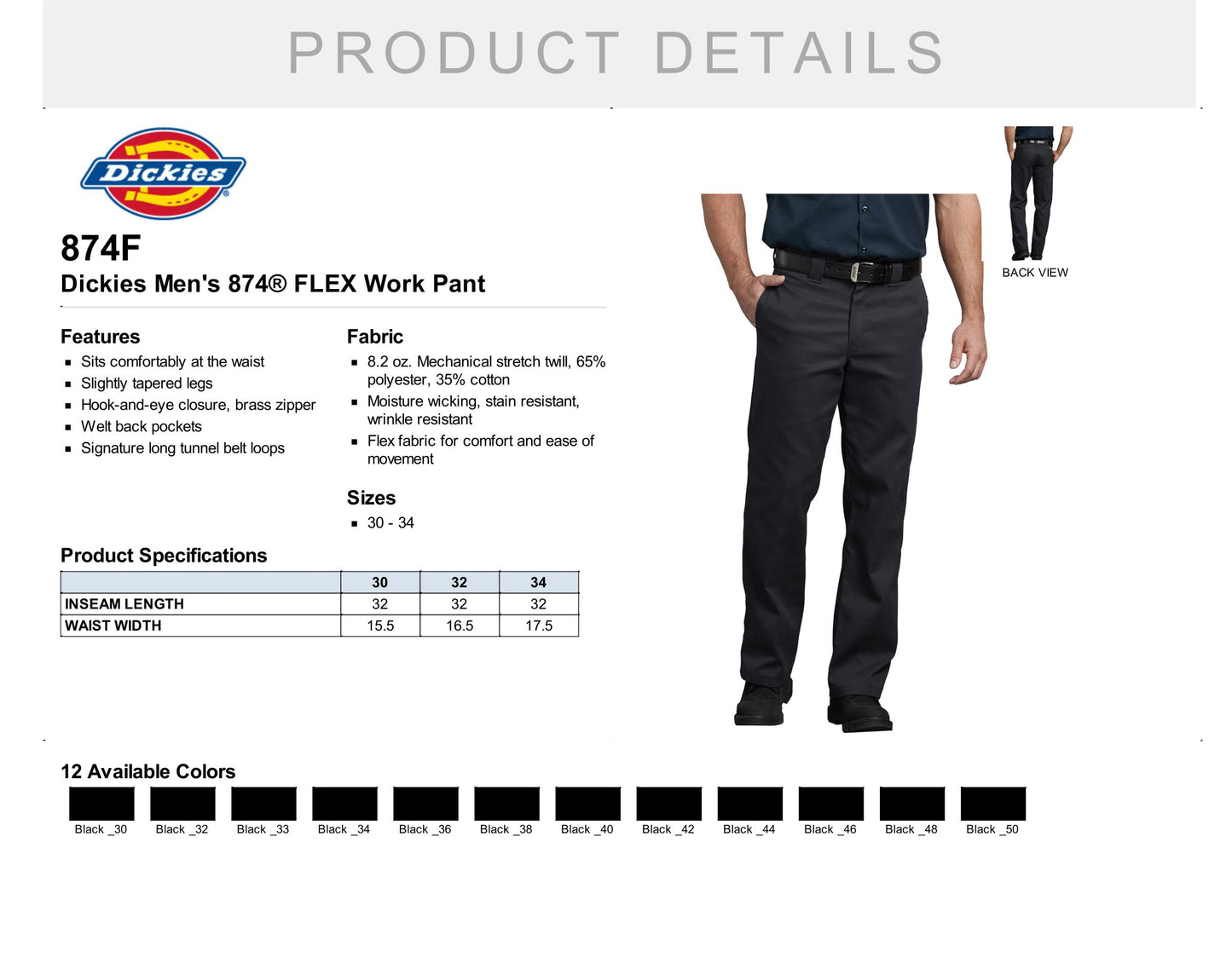 Dickies 874® FLEX Work Pant