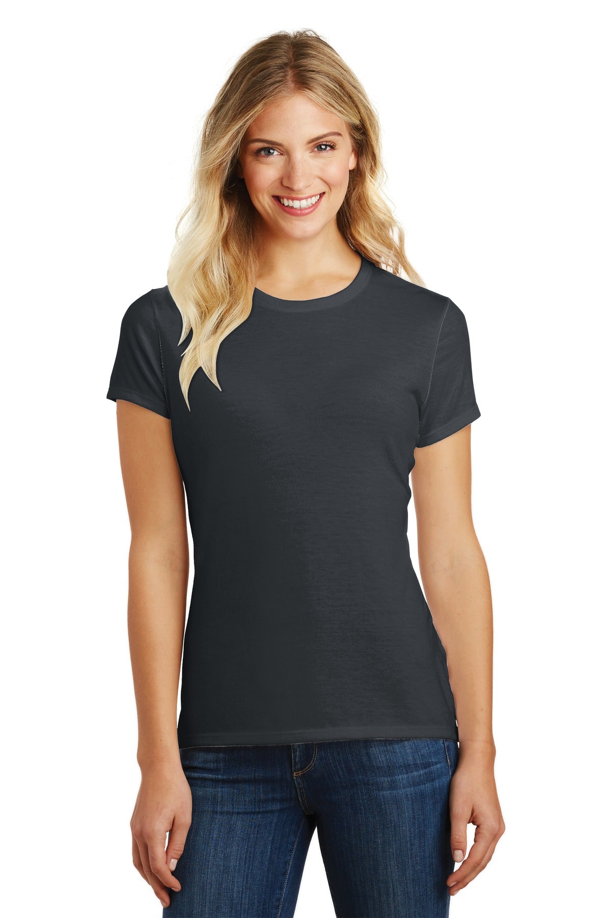 DT  Women's Perfect Blend® CVC Tee. DM108L