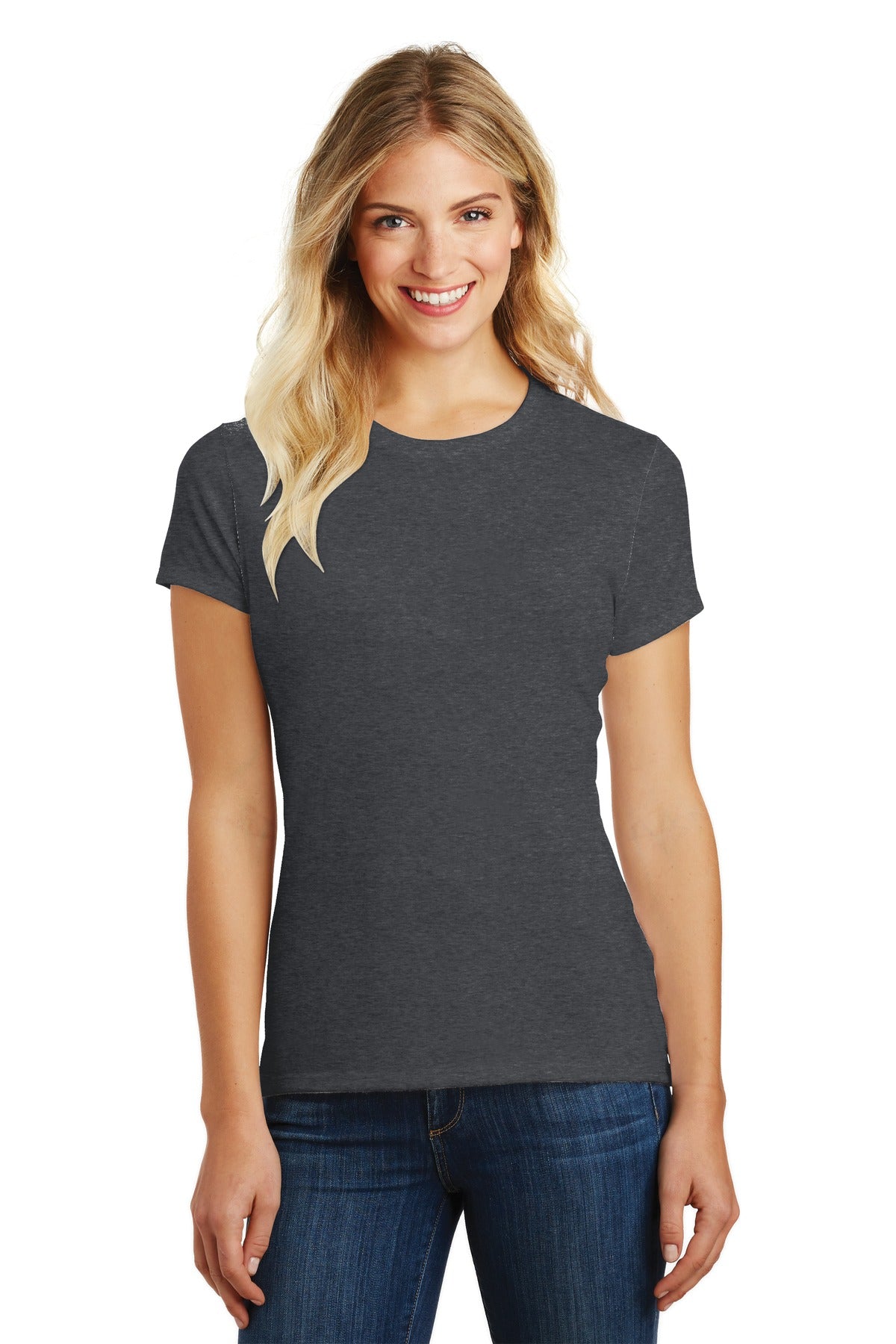 DT  Women's Perfect Blend® CVC Tee. DM108L