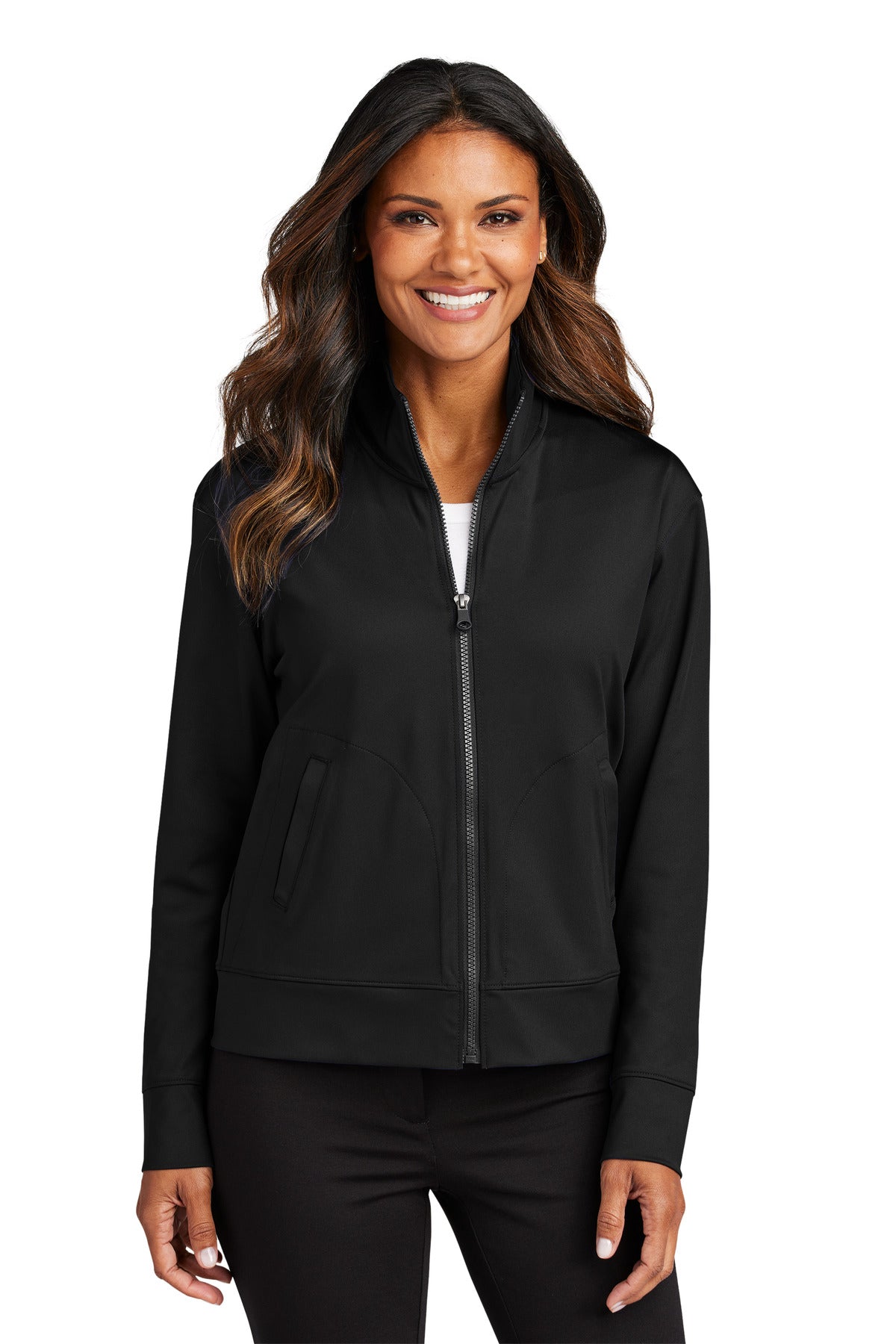 Port Authority  Women's C-FREE  Double Knit Full-Zip LK881