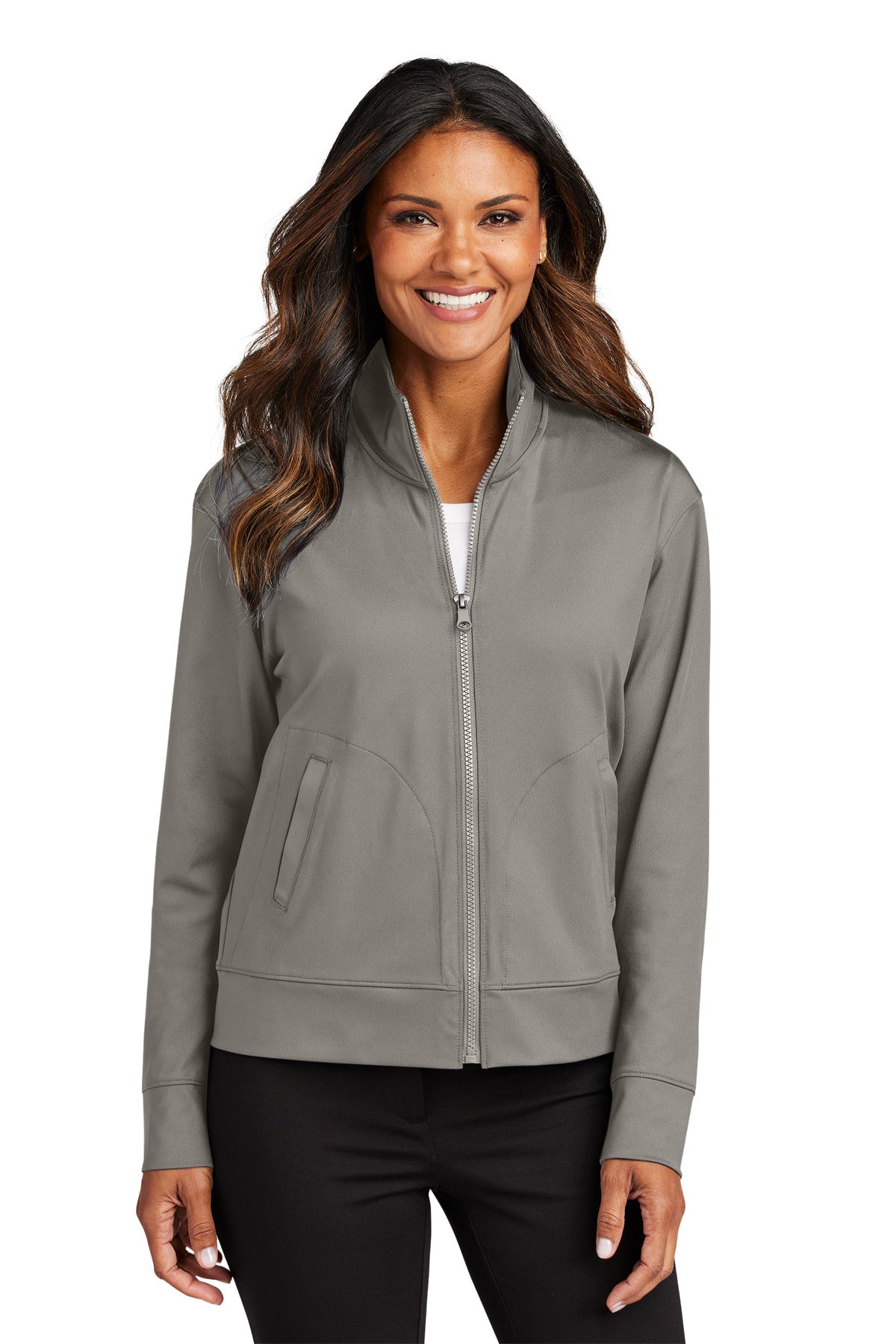 Port Authority  Women's C-FREE  Double Knit Full-Zip LK881