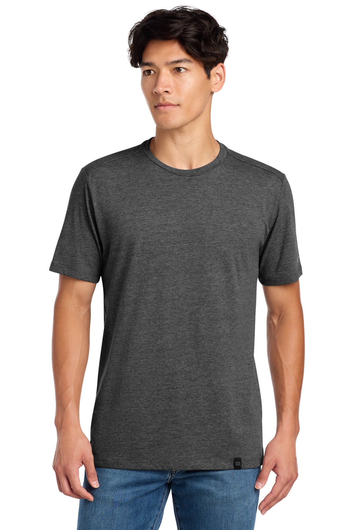 New Era  Heritage Blend Crew Tee. NEA100