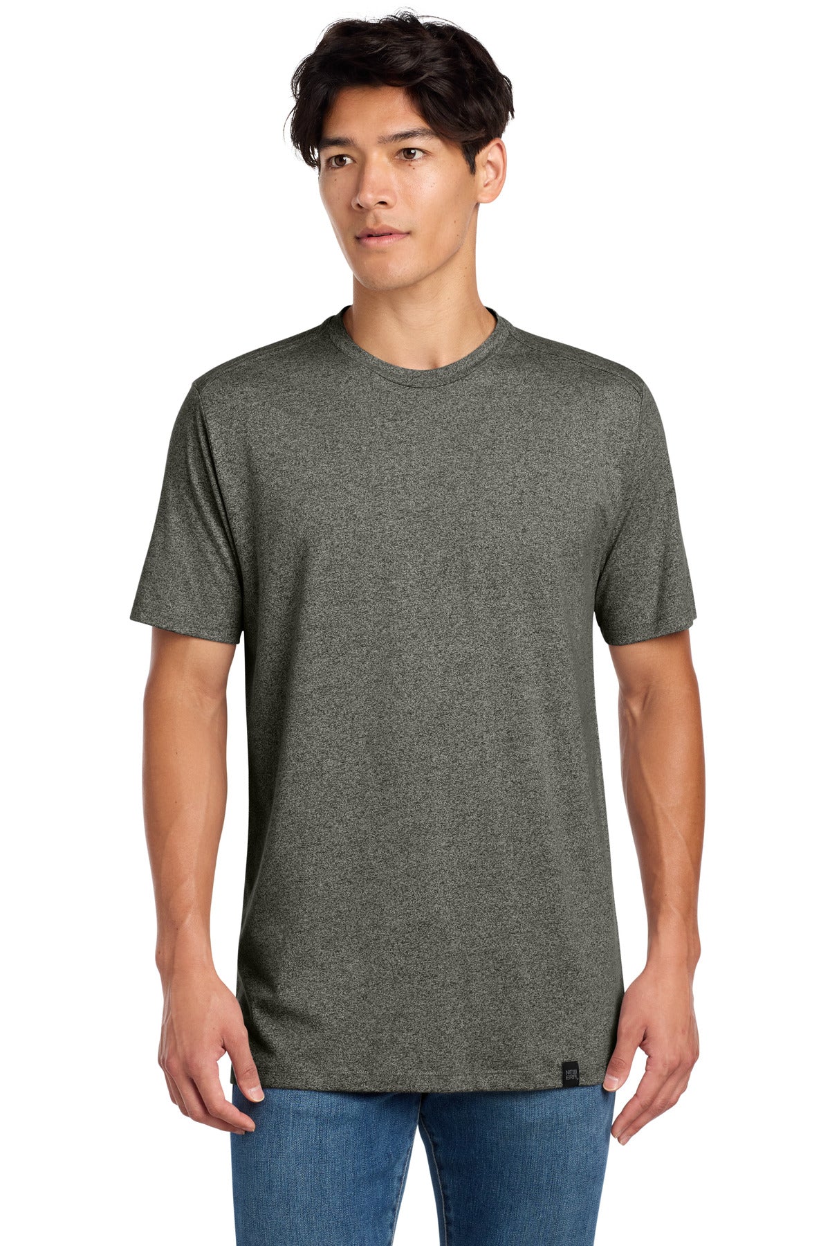 New Era  Heritage Blend Crew Tee. NEA100