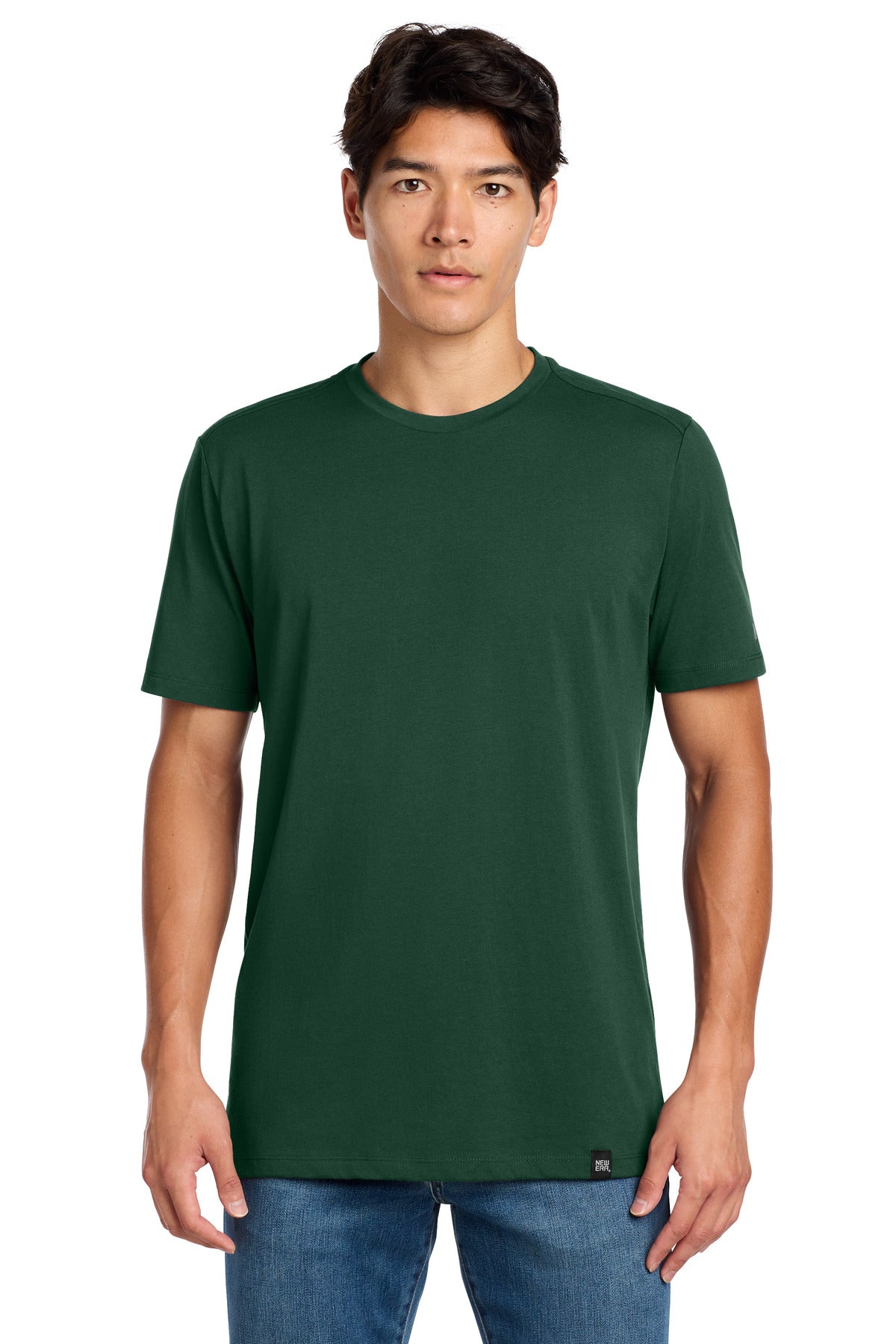 New Era  Heritage Blend Crew Tee. NEA100