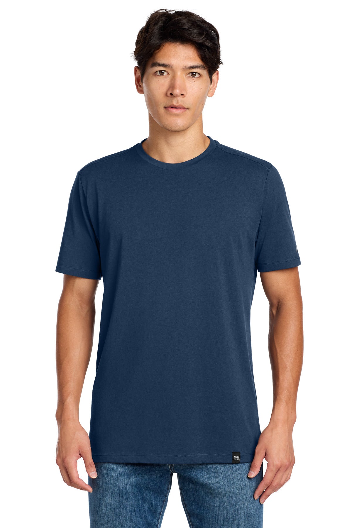 New Era  Heritage Blend Crew Tee. NEA100