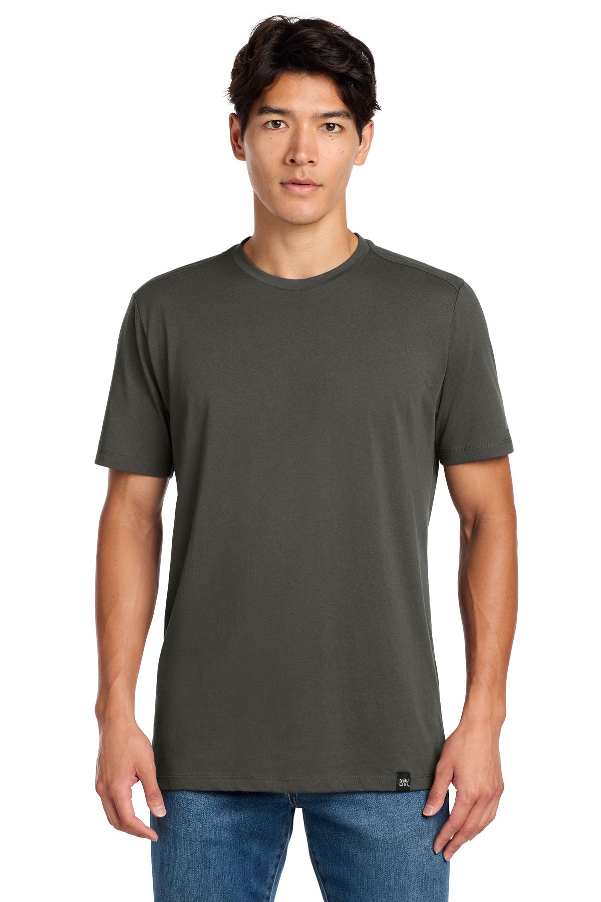 New Era  Heritage Blend Crew Tee. NEA100