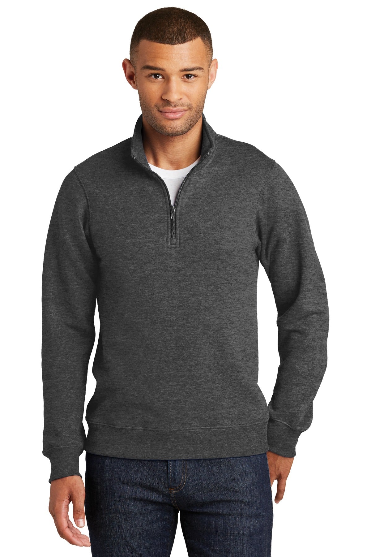 Port & Co  Fan Favorite Fleece 1/4-Zip Pullover Sweatshirt. PC850Q