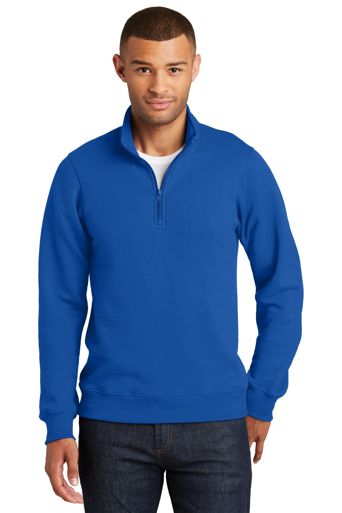 Port & Co  Fan Favorite Fleece 1/4-Zip Pullover Sweatshirt. PC850Q