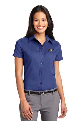 Ladies Short Sleeve Easy Care Shirt