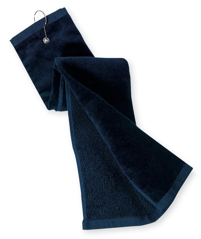 Port AuthorityÂ® Grommeted Tri-Fold Golf Towel.  TW50