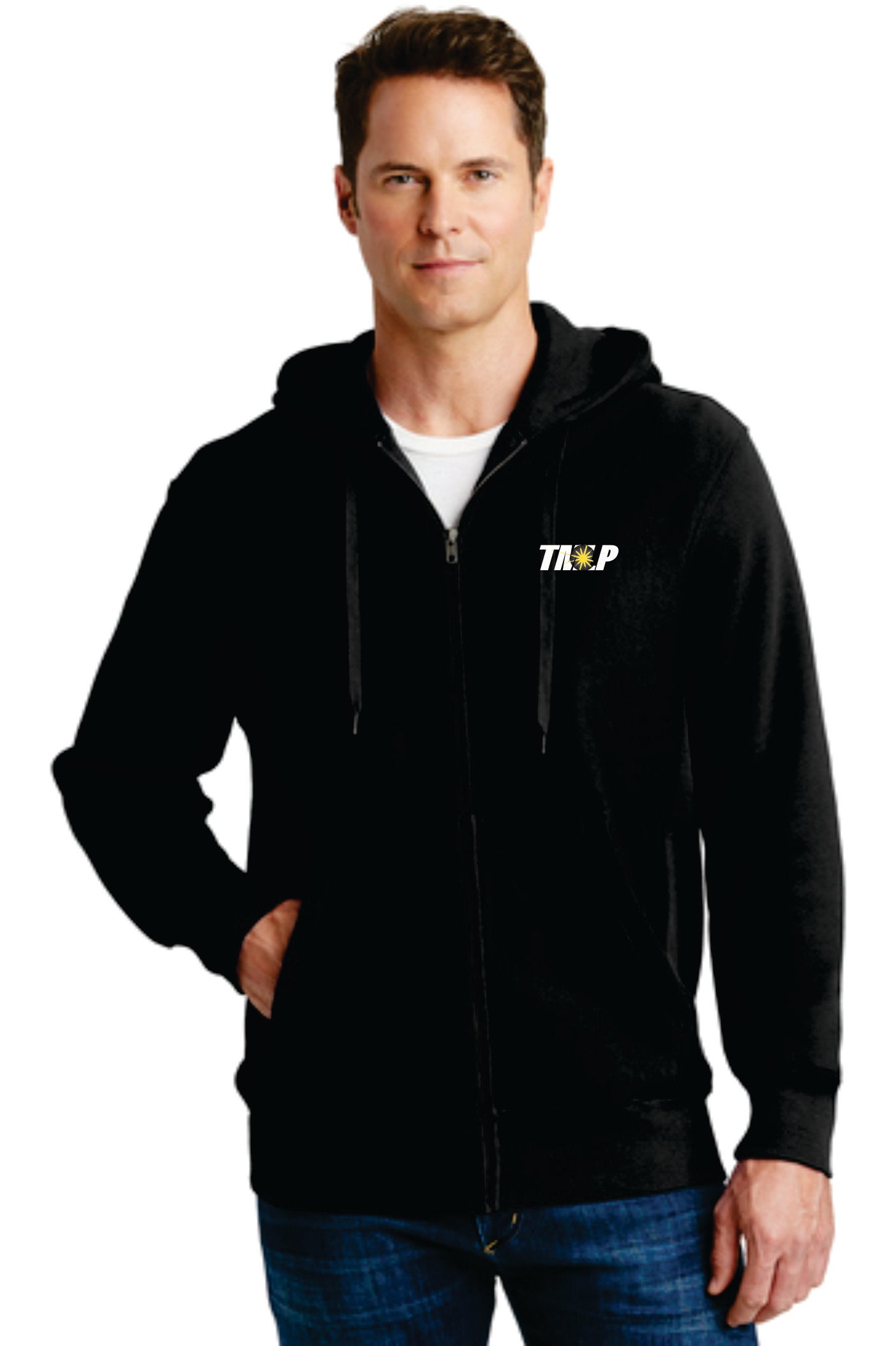 Sport-Tek® Super Heavyweight Full-Zip Hooded Sweatshirt.  F282
