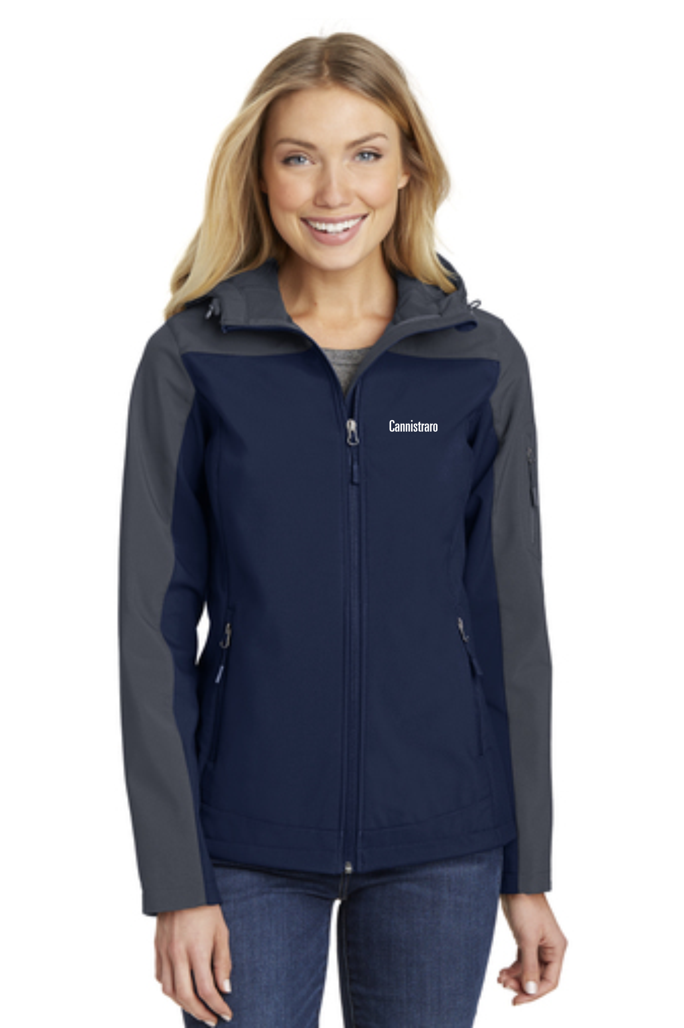 Ladies Hooded Core Soft Shell Jacket. ESPL335