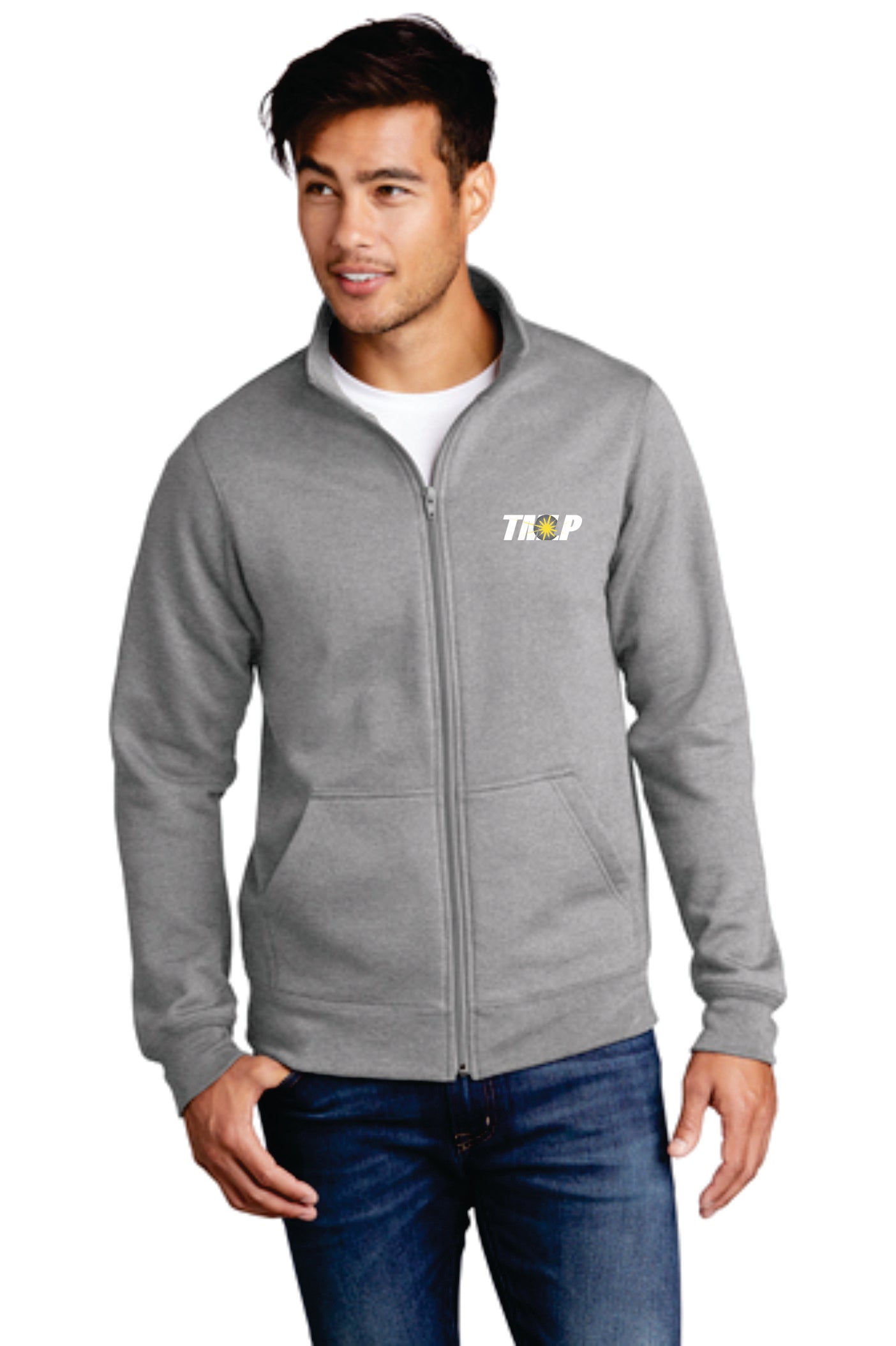 Port & Company® Core Fleece Cadet Full-Zip Sweatshirt PC78FZ
