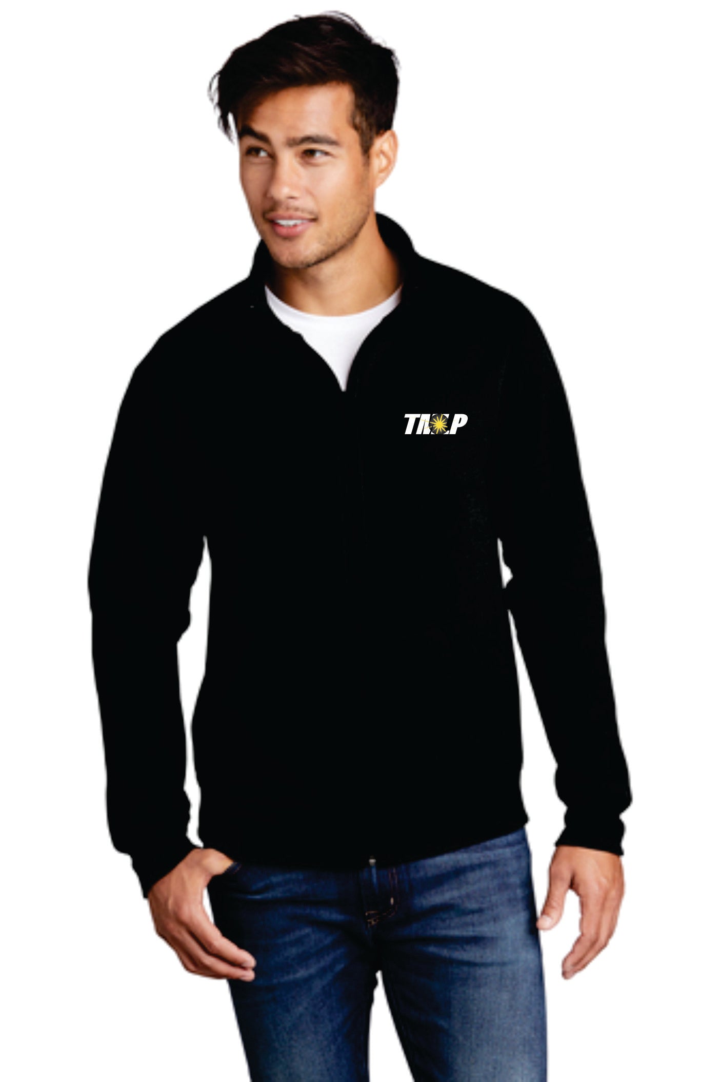 Port & Company® Core Fleece Cadet Full-Zip Sweatshirt PC78FZ