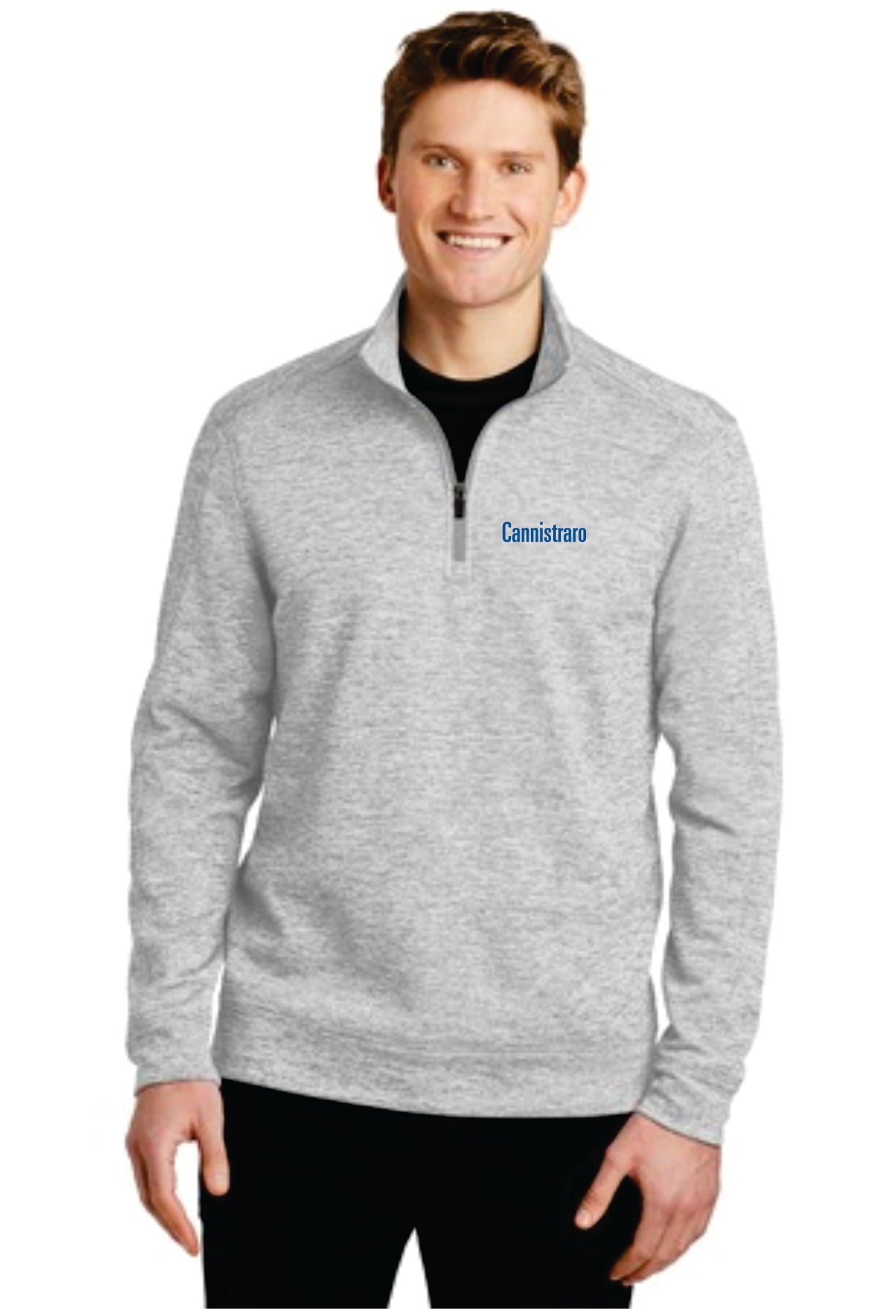Electric Heather Fleece 1/4-Zip Pullover. ESPST226
