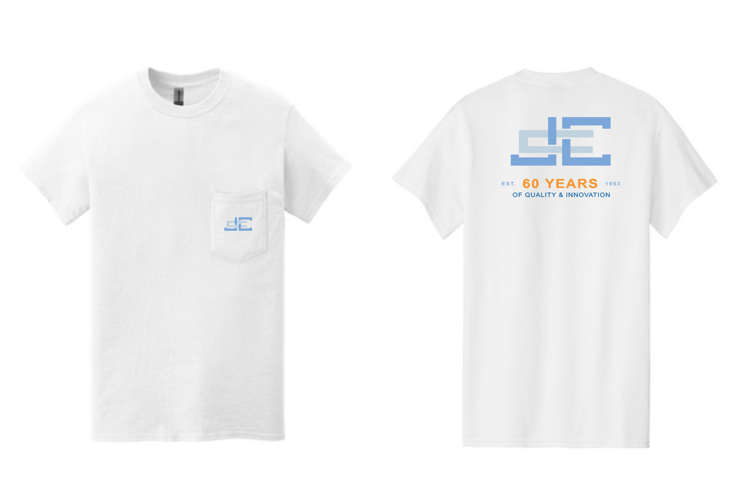 5300JCC60 Heavy Cotton , 100% Cotton Pocket T-Shirt.