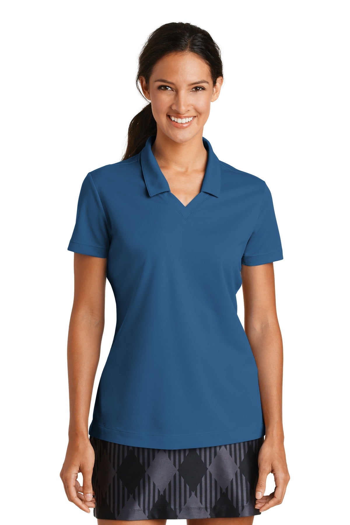 Nike Ladies Dri-FIT Micro Pique Polo. 354067