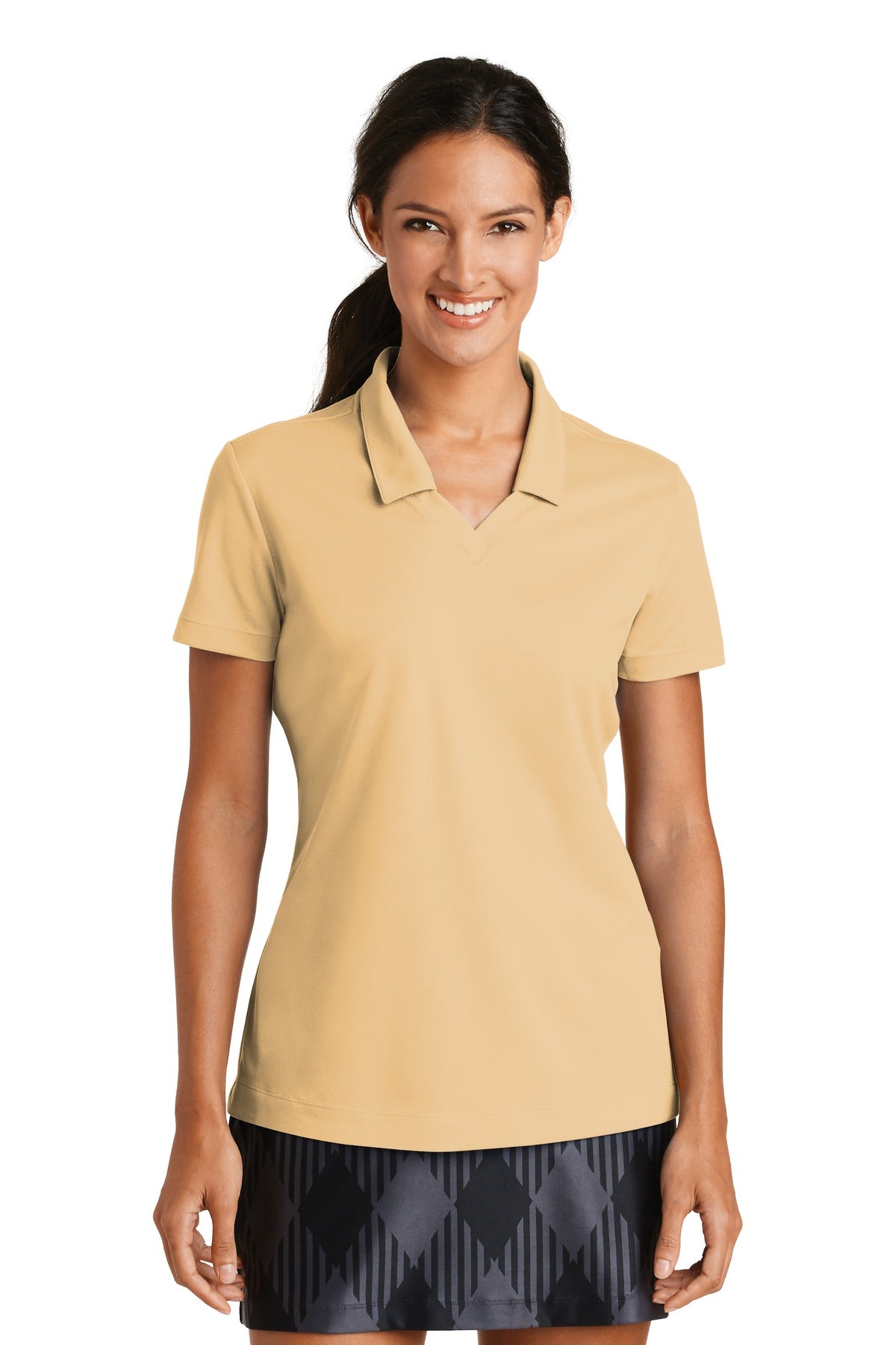 Nike Ladies Dri-FIT Micro Pique Polo. 354067