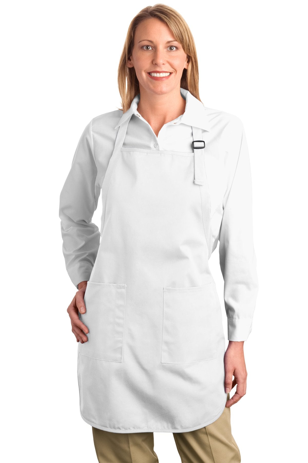 PA ® Full-Length Apron with Pockets.  A500