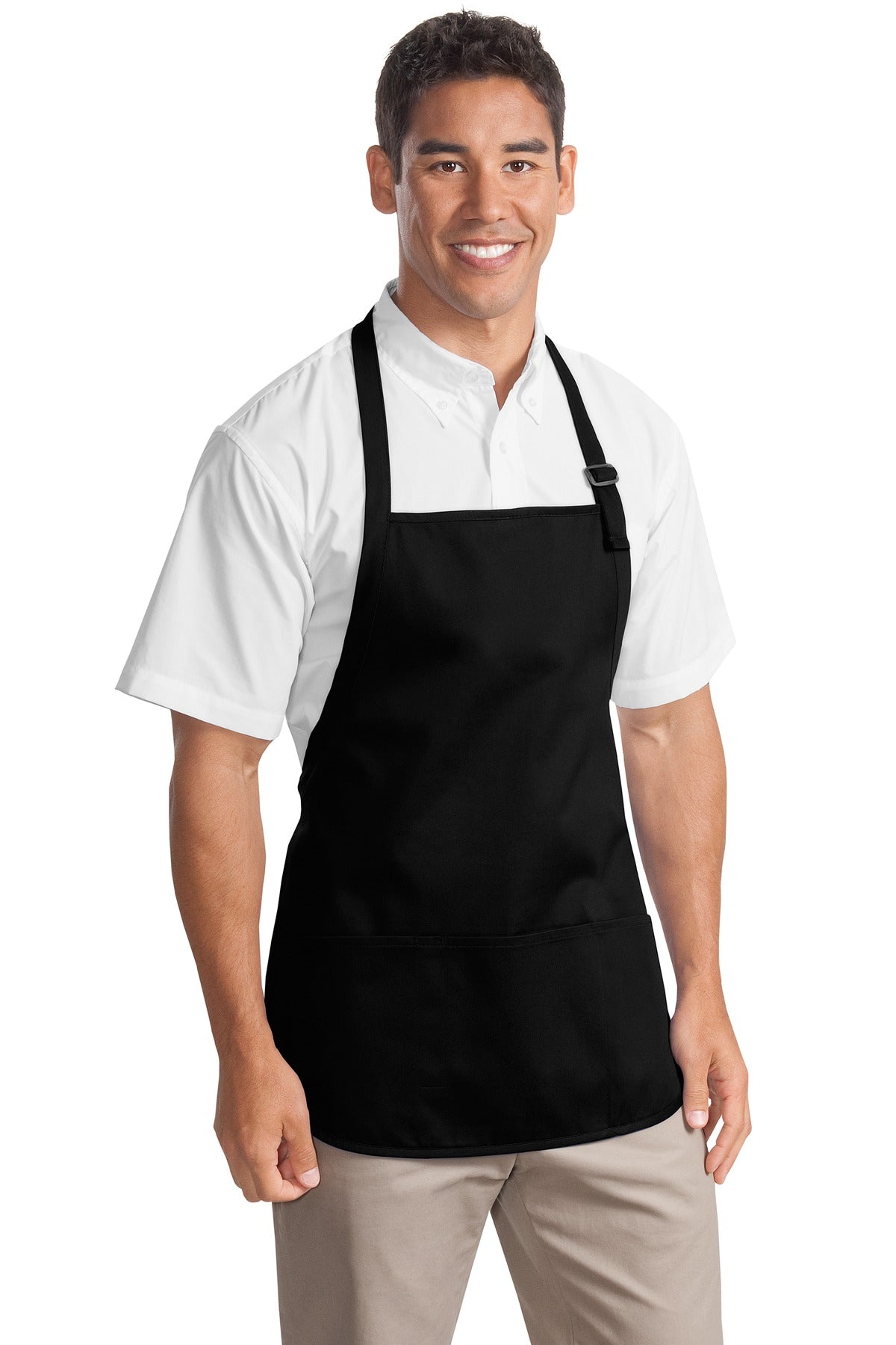 PA ® Medium-Length Apron with Pouch Pockets.  A510